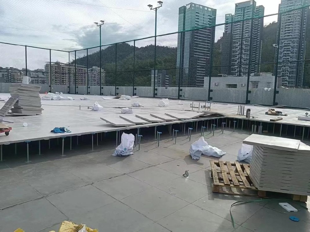 运动场基础施工